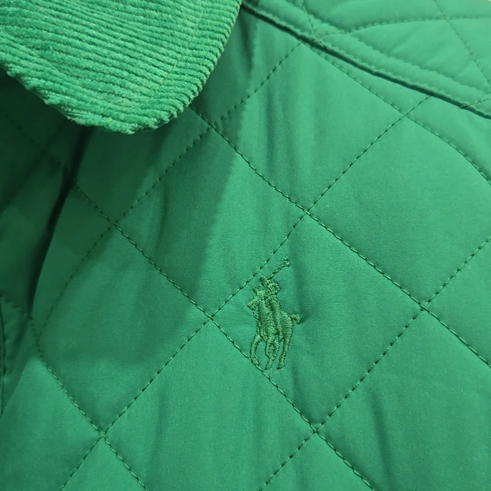 Polo by Ralph Lauren Quilted Green Kids Jacket